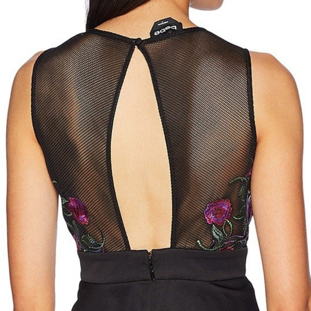 ⬇️ bebe  •  flirty formal mini dress - Picture 6 of 7